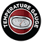 Red Temperature Gauge