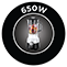 650W
