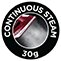 Continuous steam 
