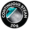 Continuous steam 