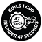 Boils 1 Cup in Under 47 Seconds